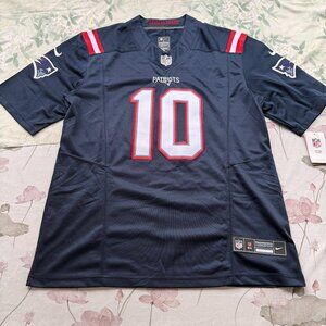 NFL New England Patriots #10 Dark Blue Jersey